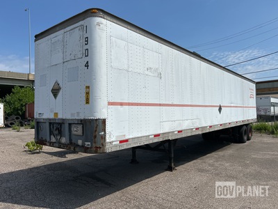 Fruehauf T/A Van Trailer