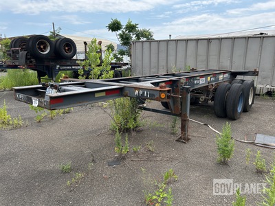 1998 Ajax CH23STD Container Trailer