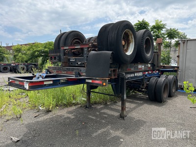 (2) T/A Container Trailers