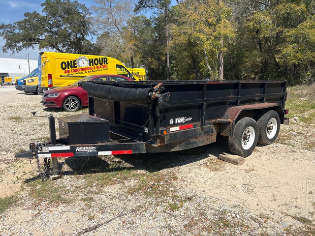 12 ft T/A Dump Utility Trailer