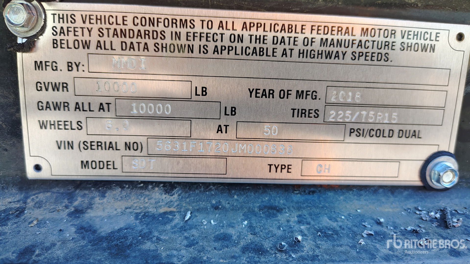 General Appearance with Numéro de série/Numéro d'identification du véhicule automobile