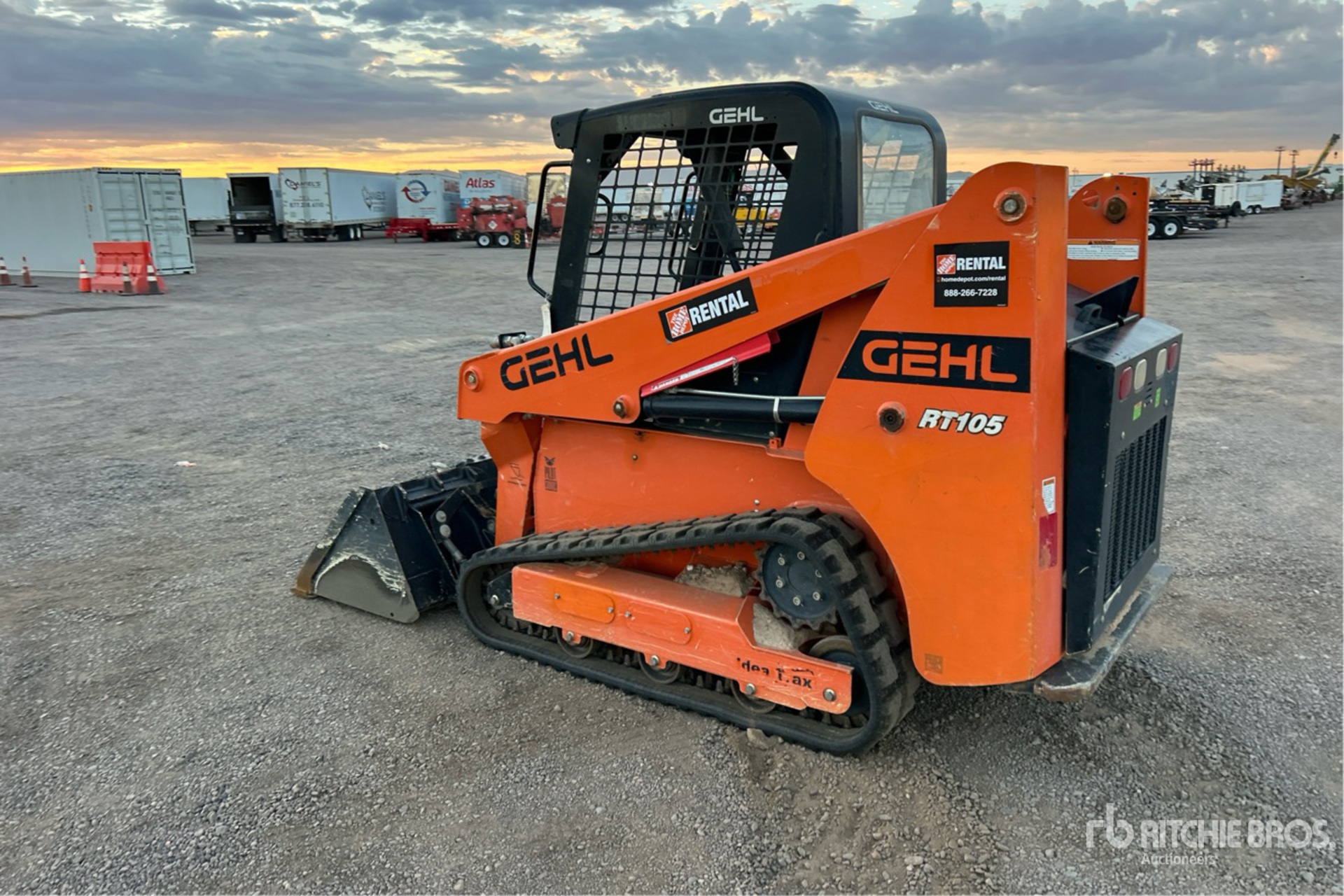 General Appearance with Picture, Left Rear Corner