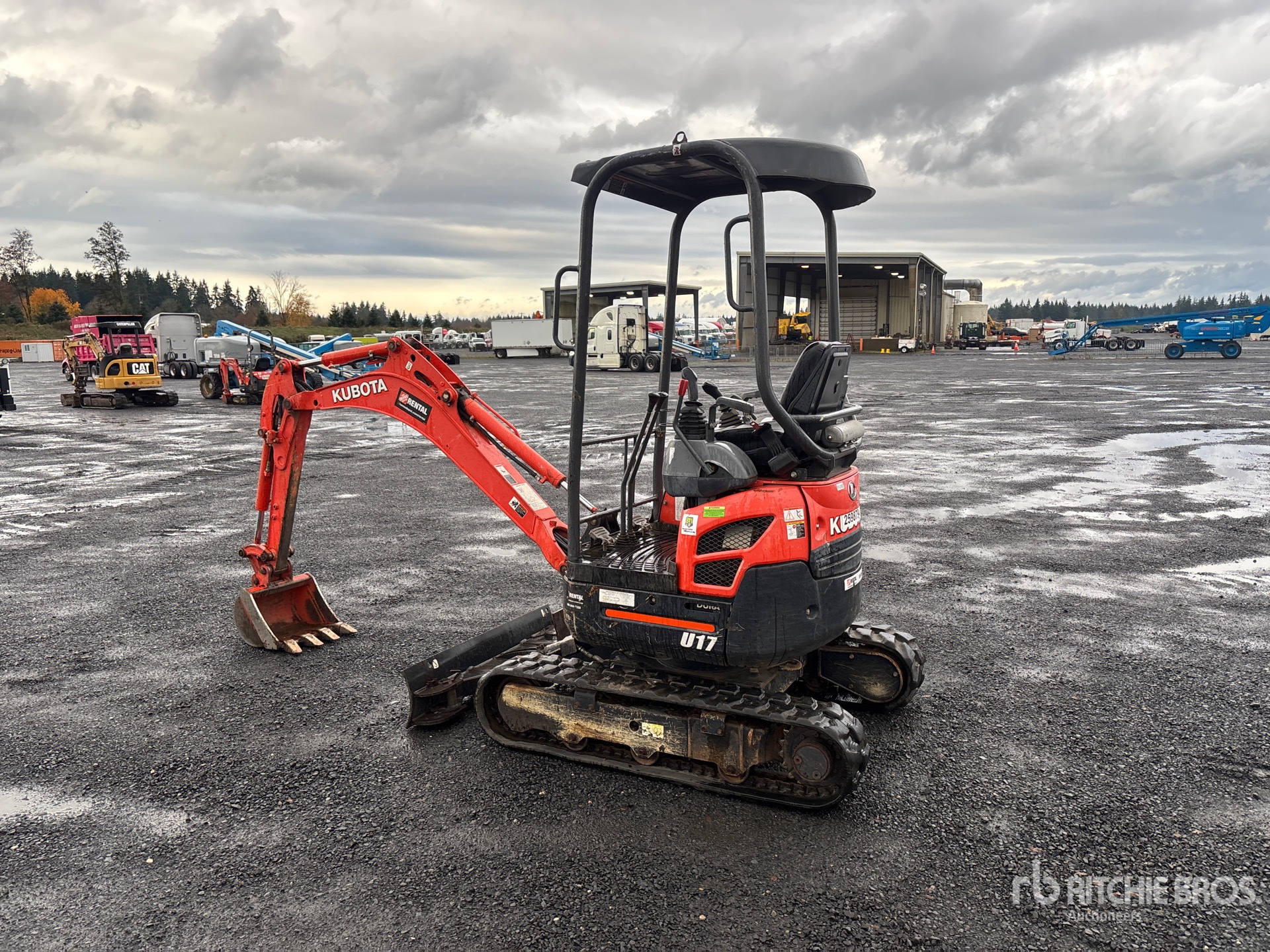 General Appearance with Picture, Left Rear Corner