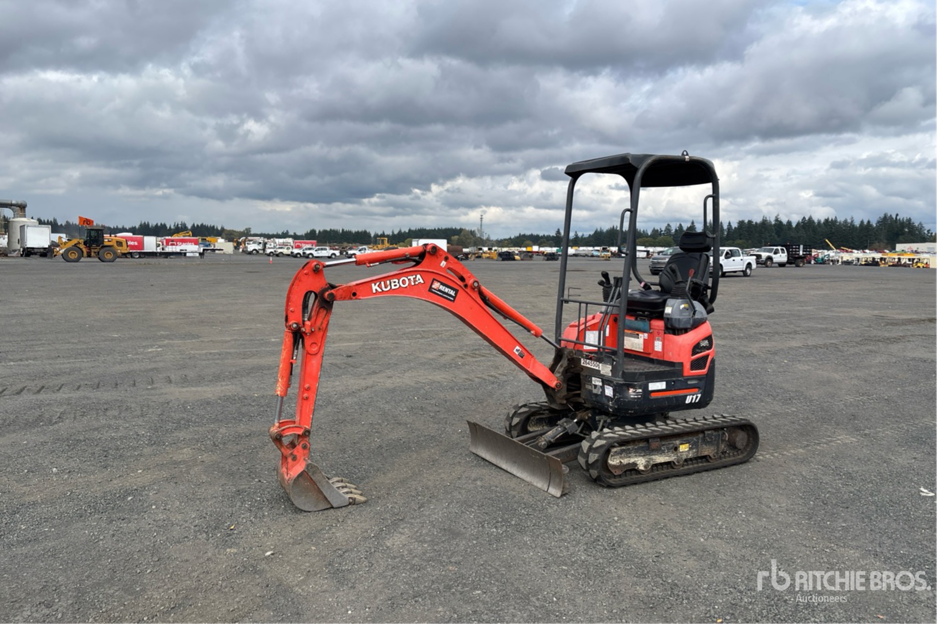 EXCAVADORA 2018 KUBOTA U17VR1