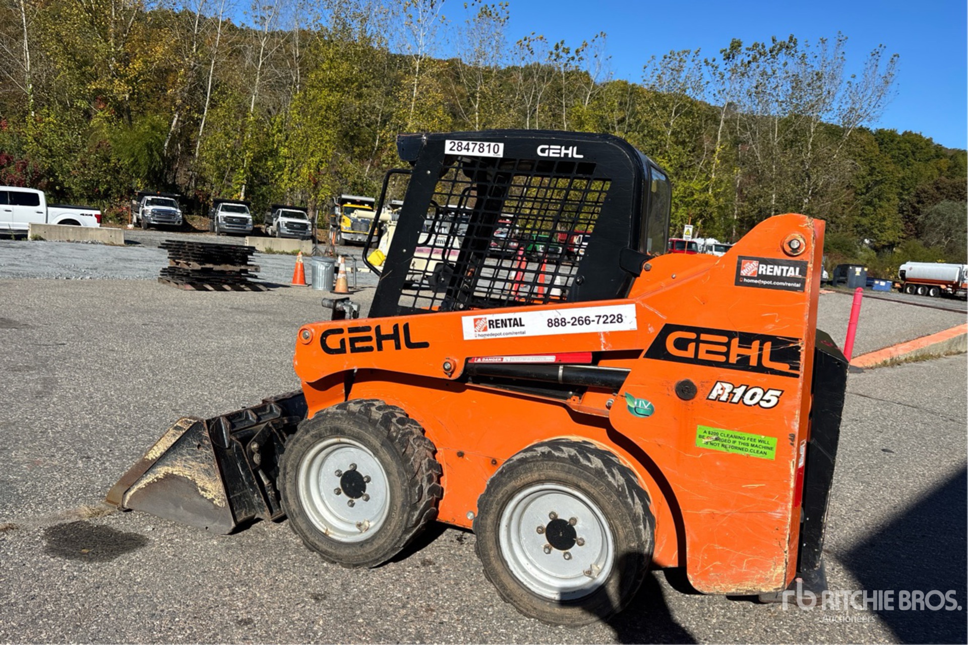 General Appearance with Picture, Left Rear Corner