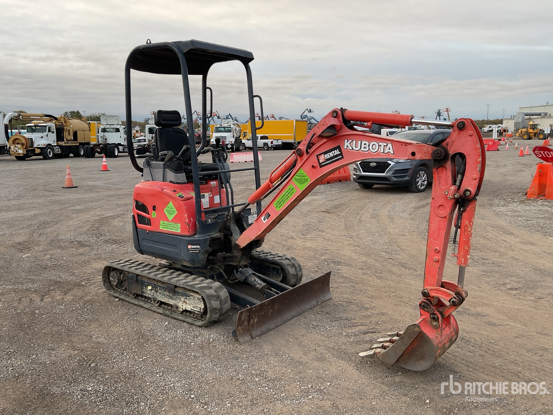 General Appearance with Picture, Right Front Corner