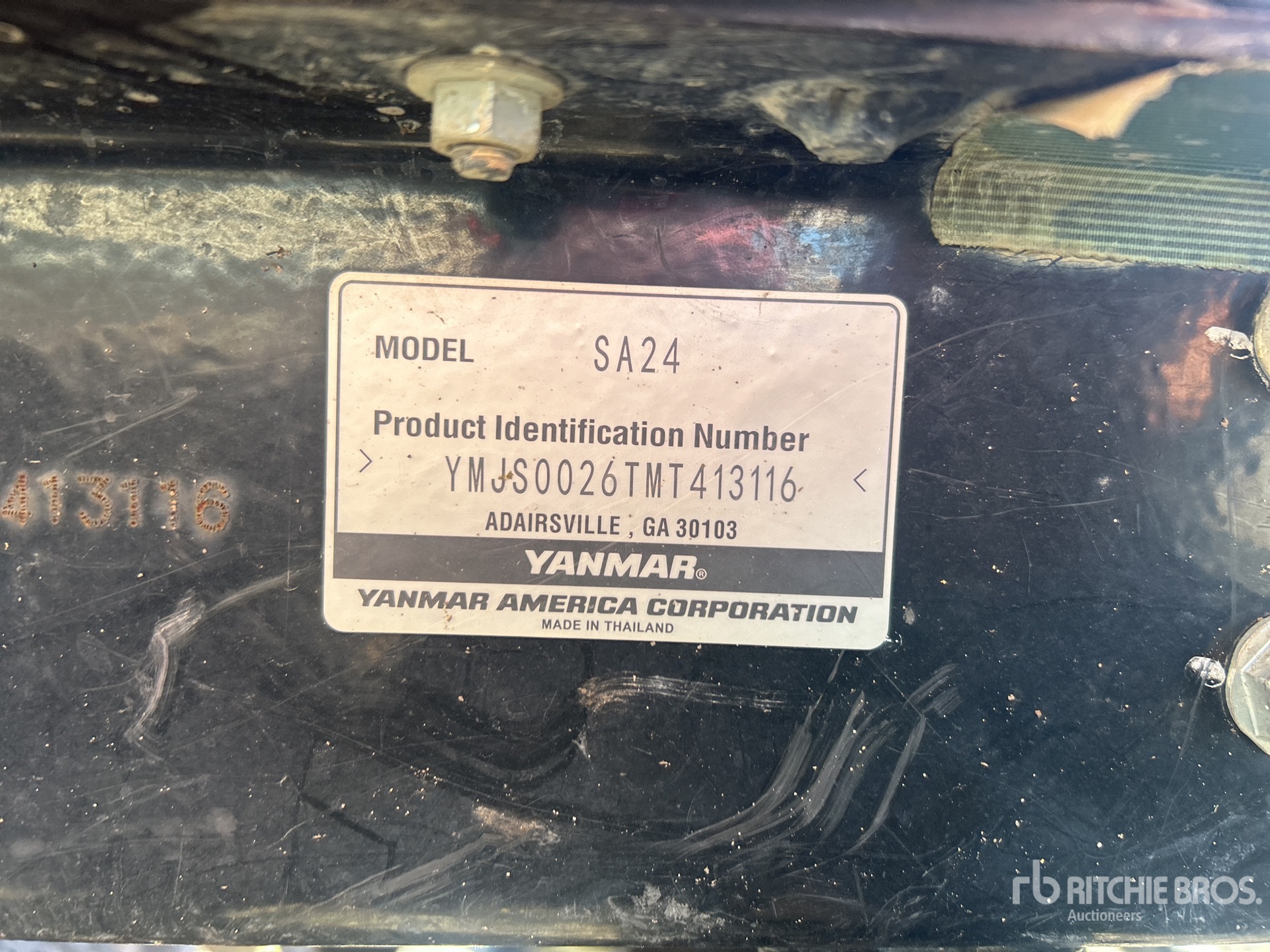 General Appearance with Numero seriale/numero d’identificazione del veicolo (VIN)