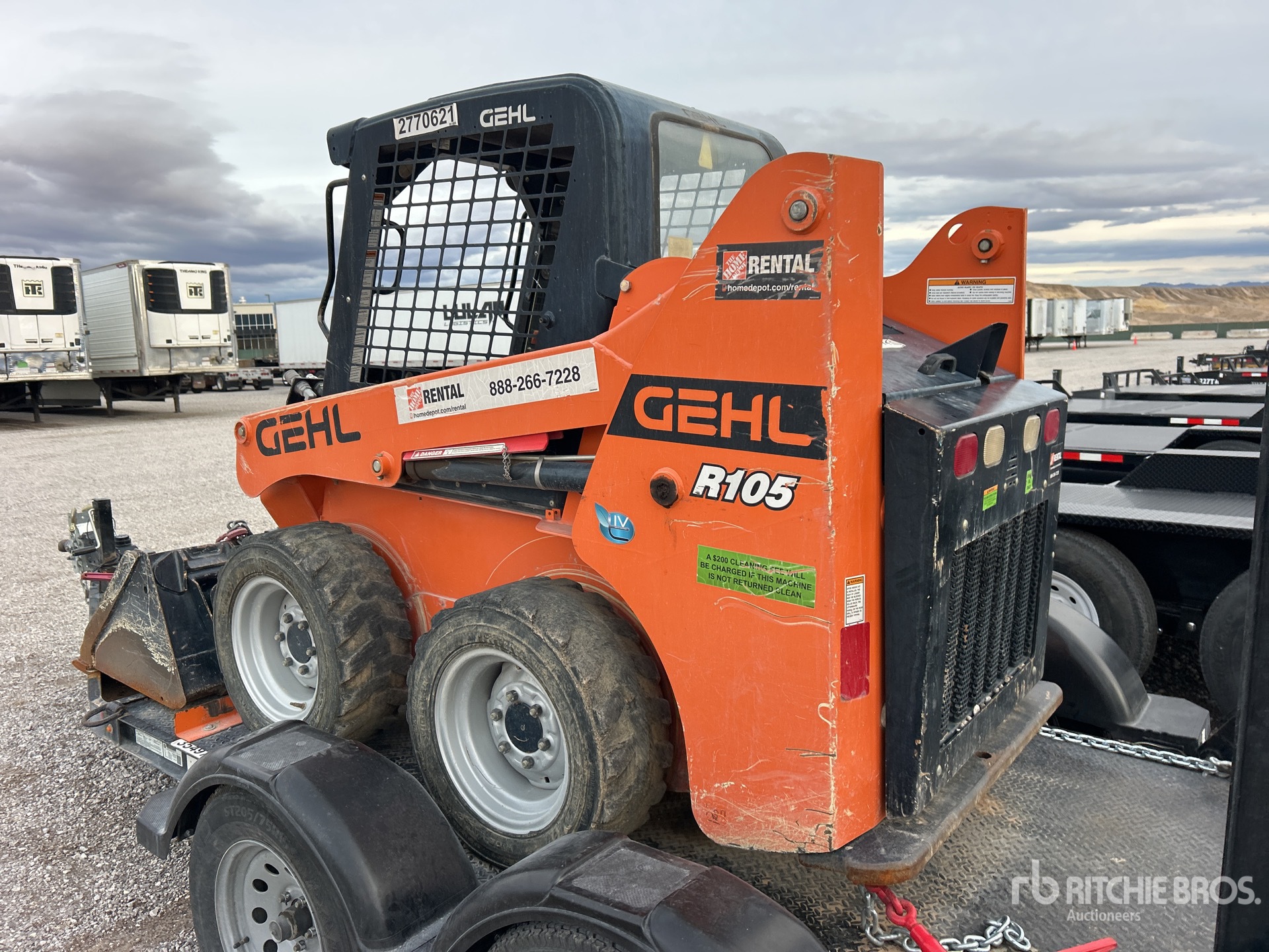 General Appearance with Picture, Left Rear Corner