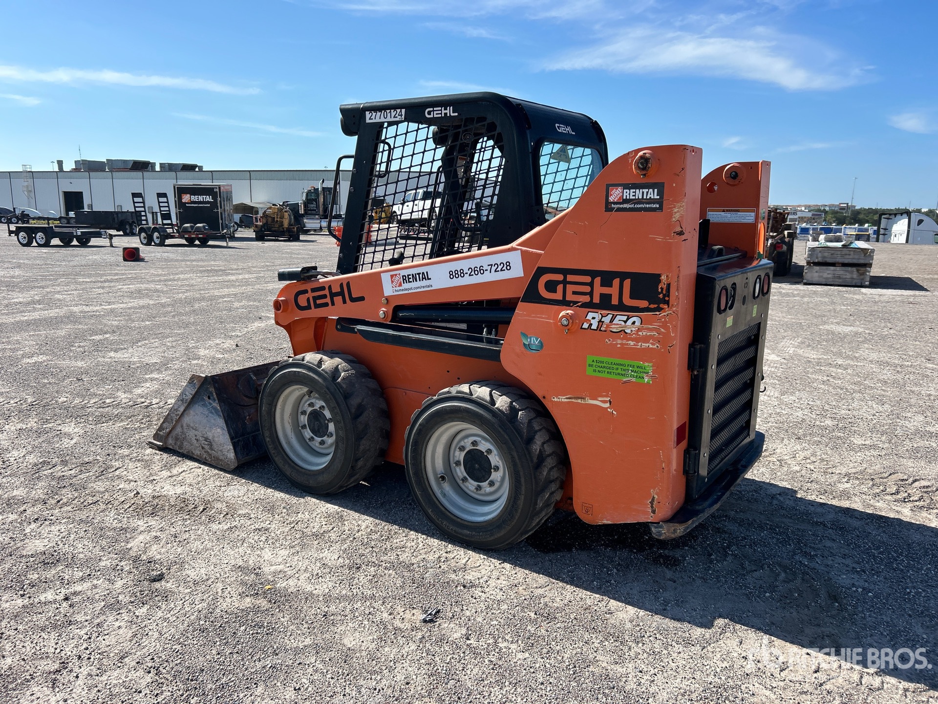 General Appearance with Picture, Left Rear Corner