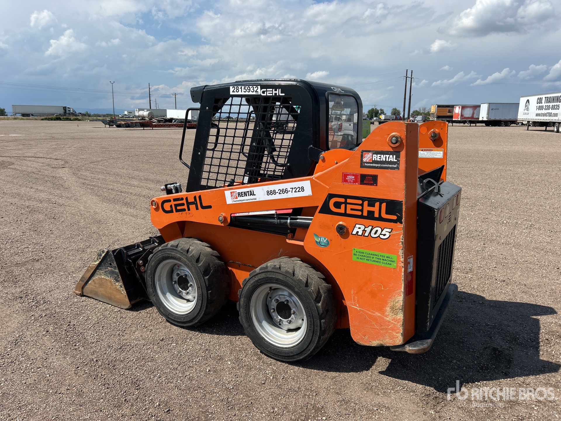 General Appearance with Picture, Left Rear Corner