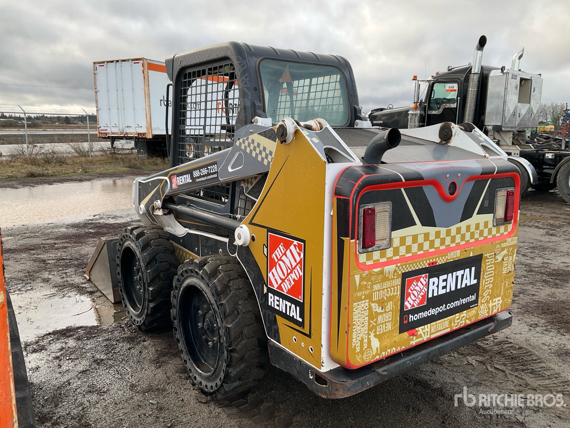 General Appearance with Picture, Left Rear Corner