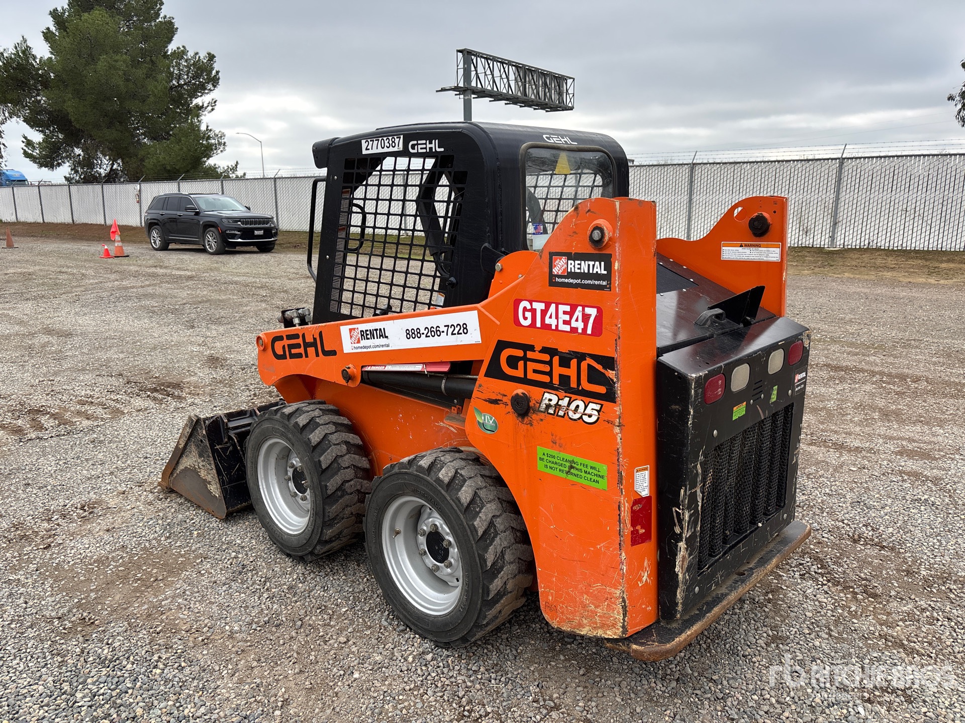 General Appearance with Picture, Left Rear Corner