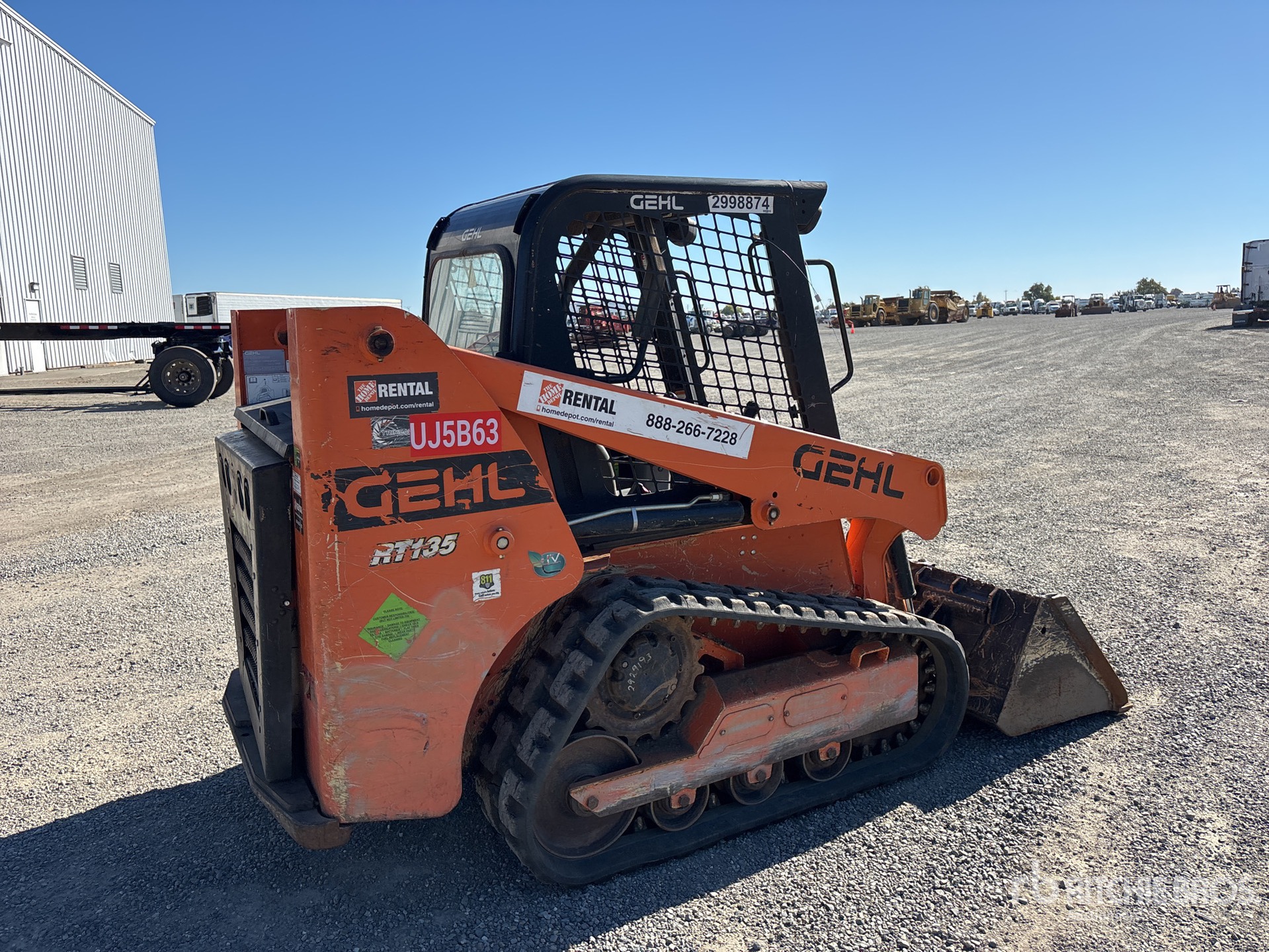 General Appearance with Picture, Right Rear Corner