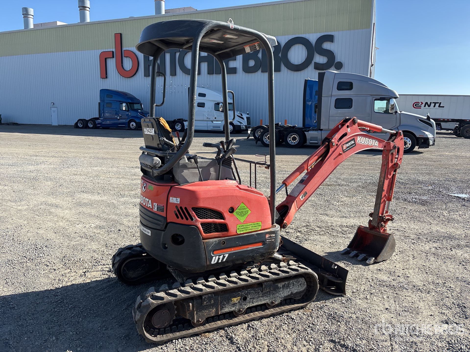 General Appearance with Picture, Right Rear Corner