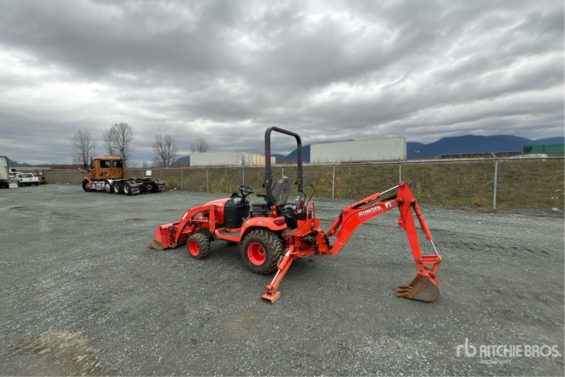 General Appearance with Picture, Left Rear Corner