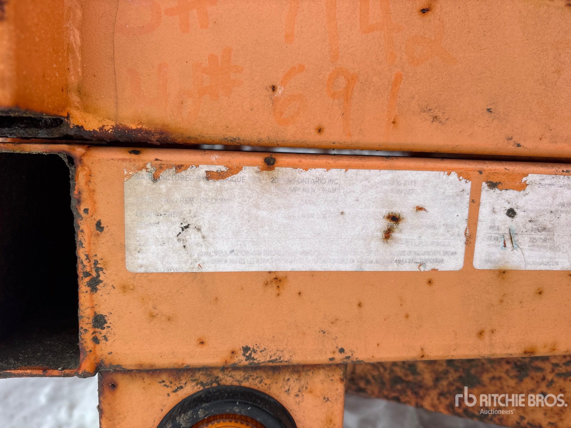 General Appearance with Numero seriale/numero d’identificazione del veicolo (VIN)