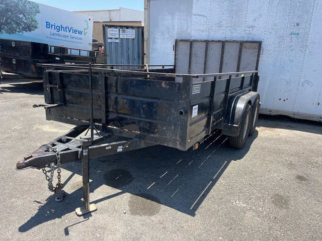 2008 Marksman 12 ft T/A Landscape Trailer