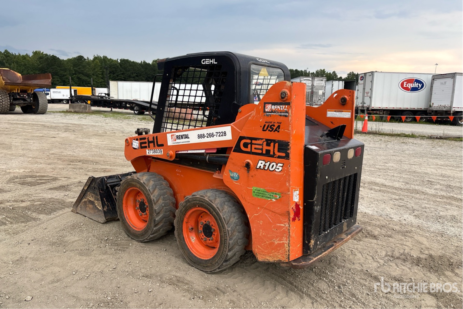 General Appearance with Picture, Left Rear Corner