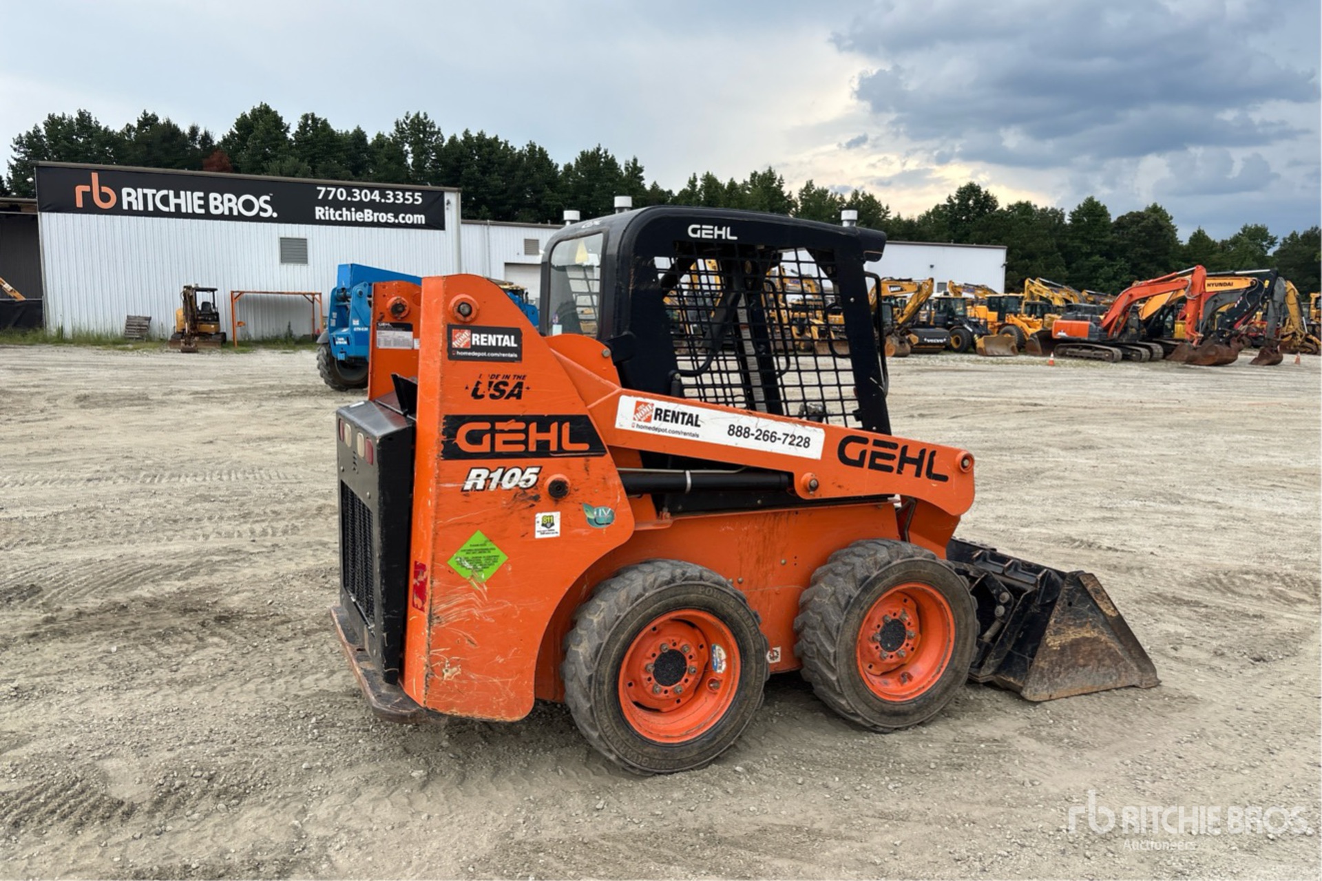 General Appearance with Picture, Right Rear Corner
