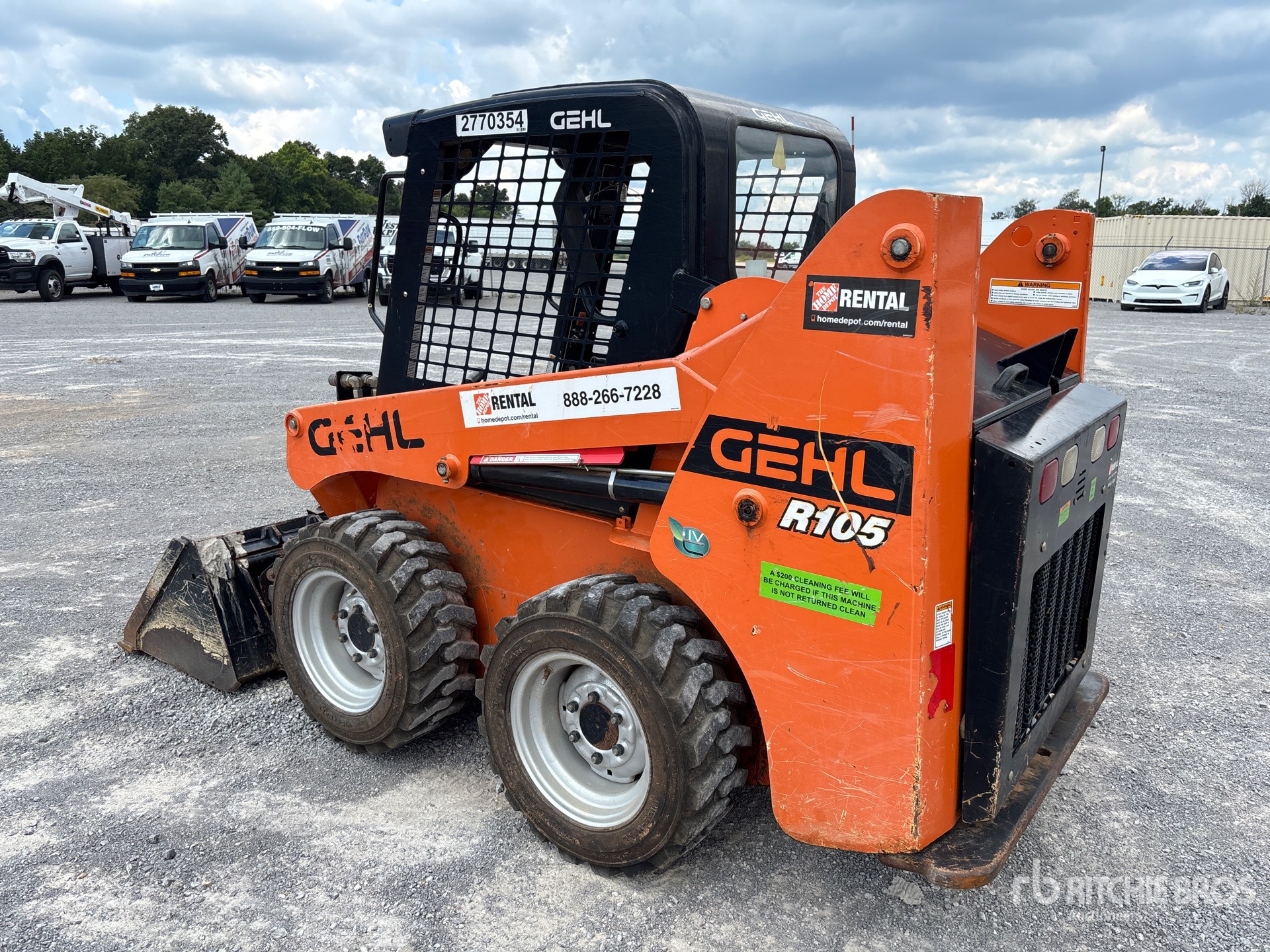 General Appearance with Picture, Left Rear Corner