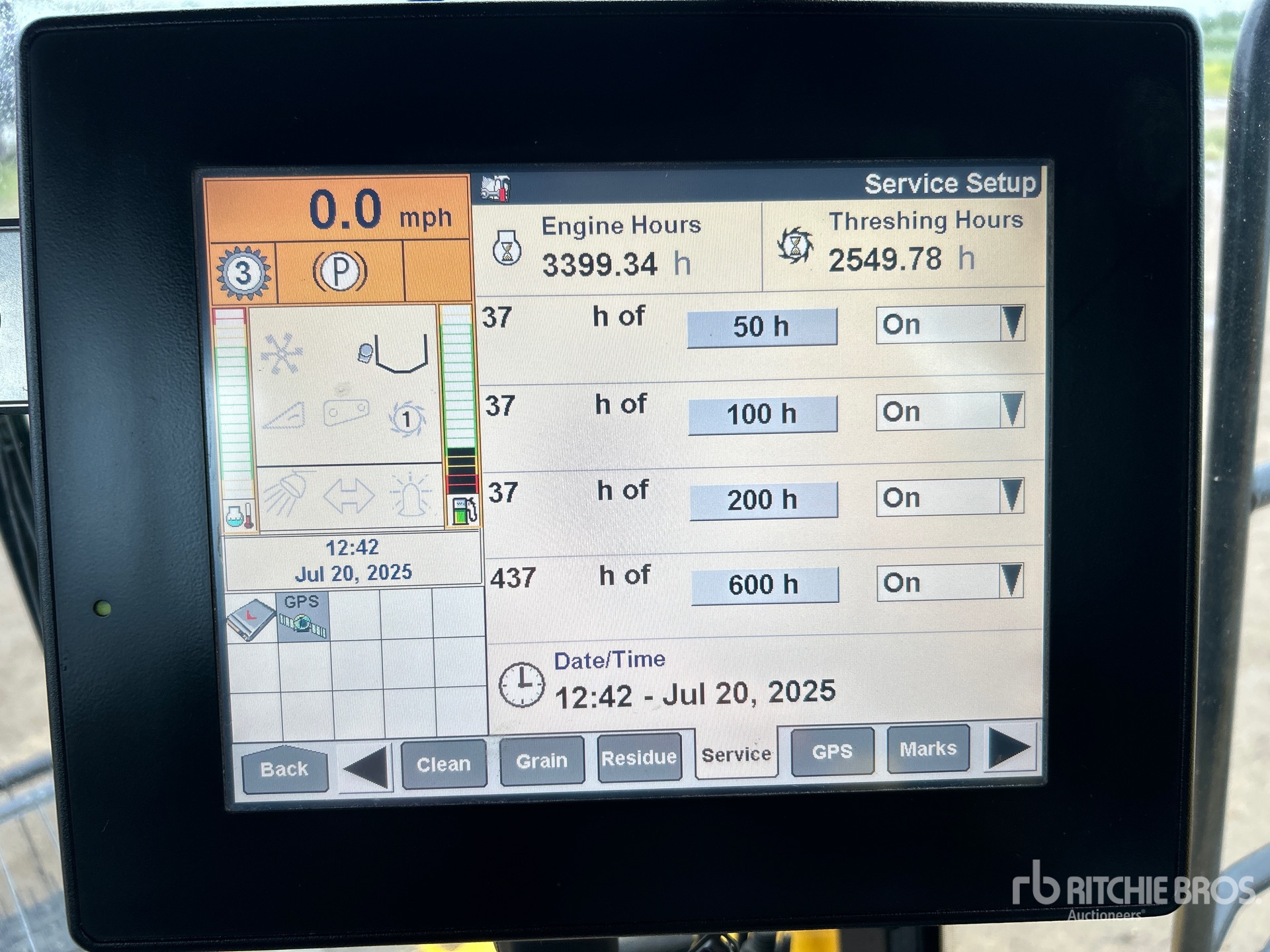 General Appearance with Hour Meter / Odometer