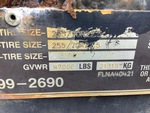Trailer Chassis with 
