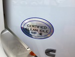 MN355158 - 2021 International LT625: Clean Idle Sticker