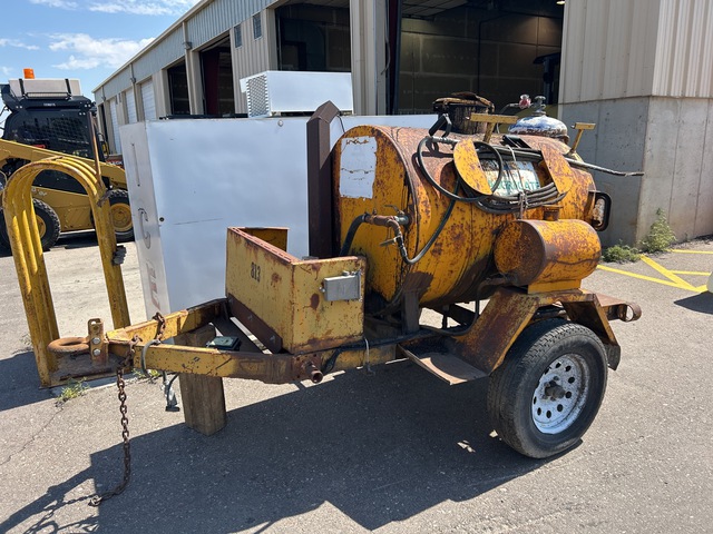 1986 Diamond 250 S/A Asphalt Tank Trailer