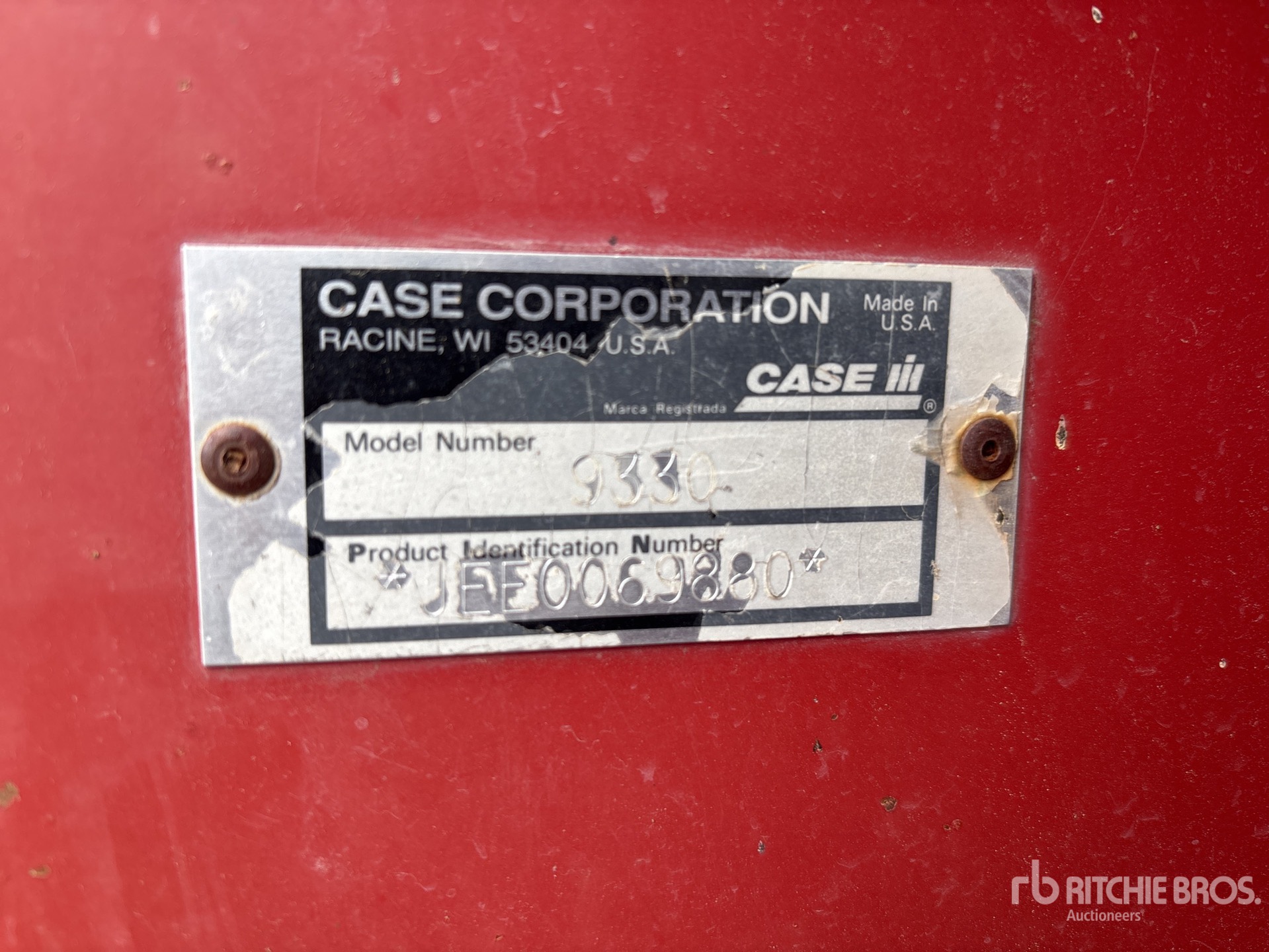 General Appearance with Seriennummer / FIN