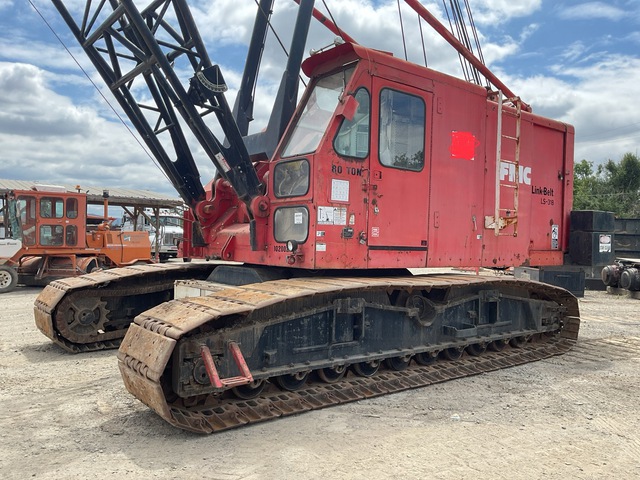 1981 Link-Belt LS-318 80 ton Lattice-Boom Crawler Crane