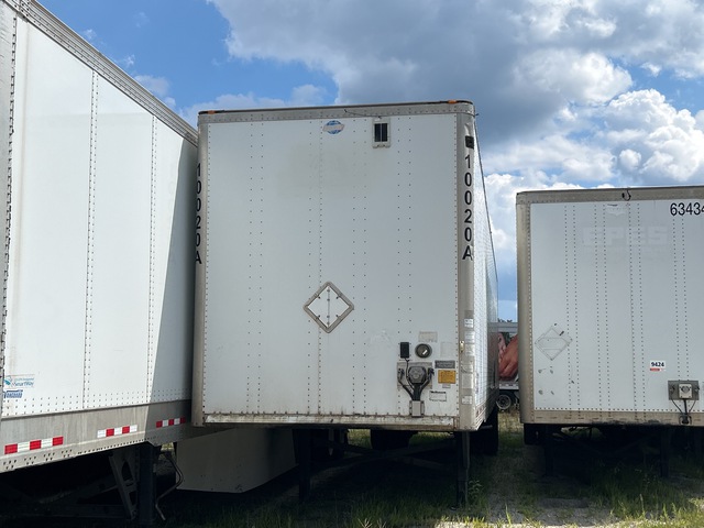 2015 Great Dane VS2DX 53 ft x 102 in T/A Van Trailer