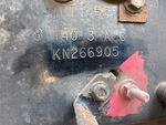 General Appearance with Second Serial Number/VIN Photo