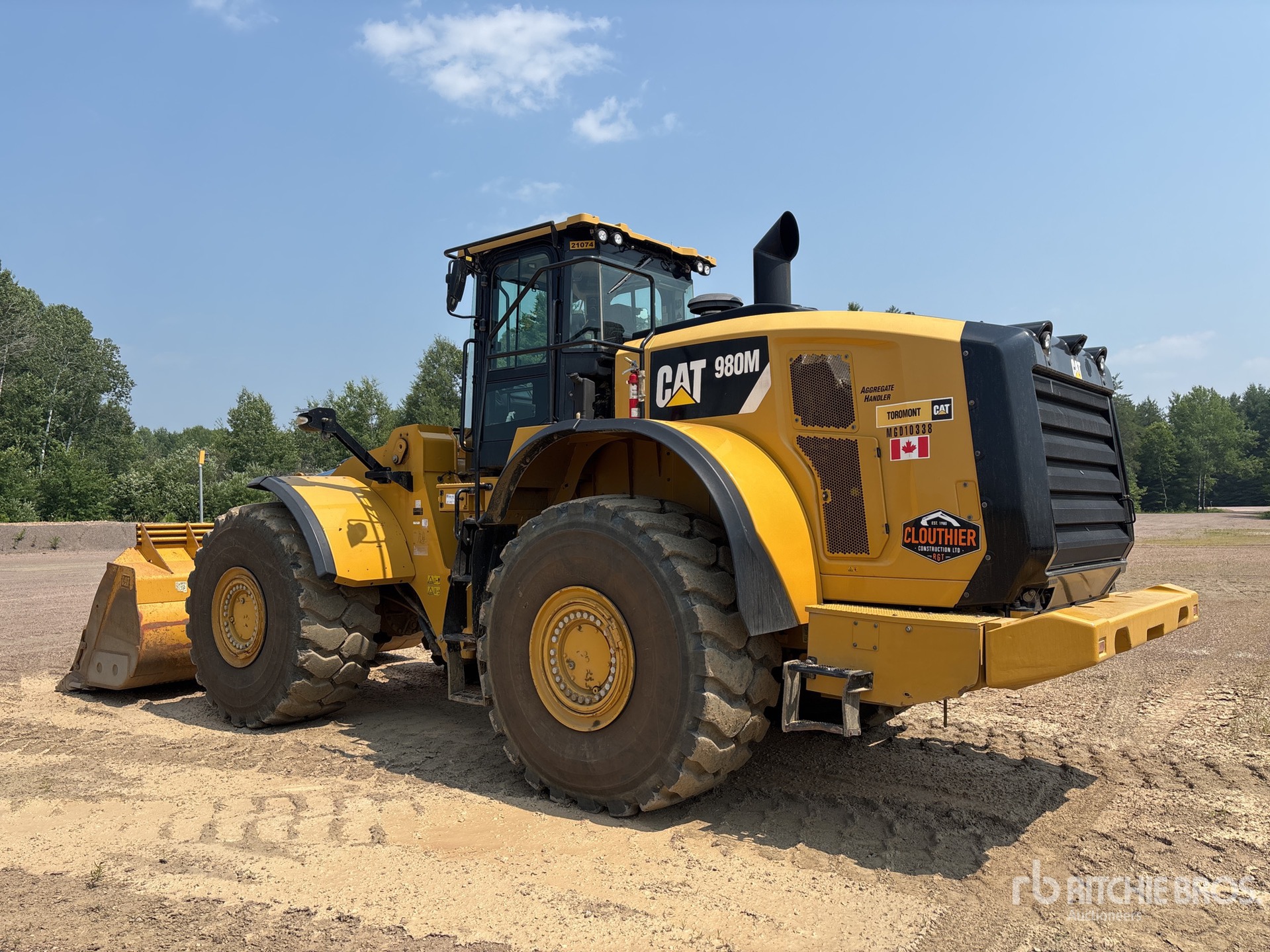 CARGADOR FRONTAL 2018 CATERPILLAR 980M