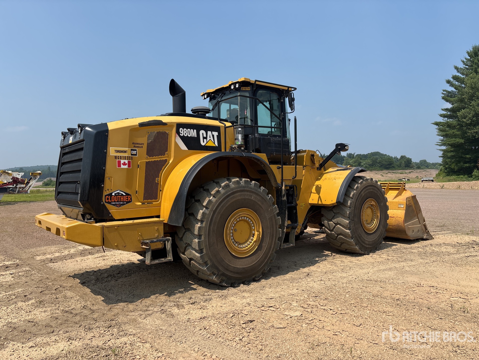 CARGADOR FRONTAL 2018 CATERPILLAR 980M