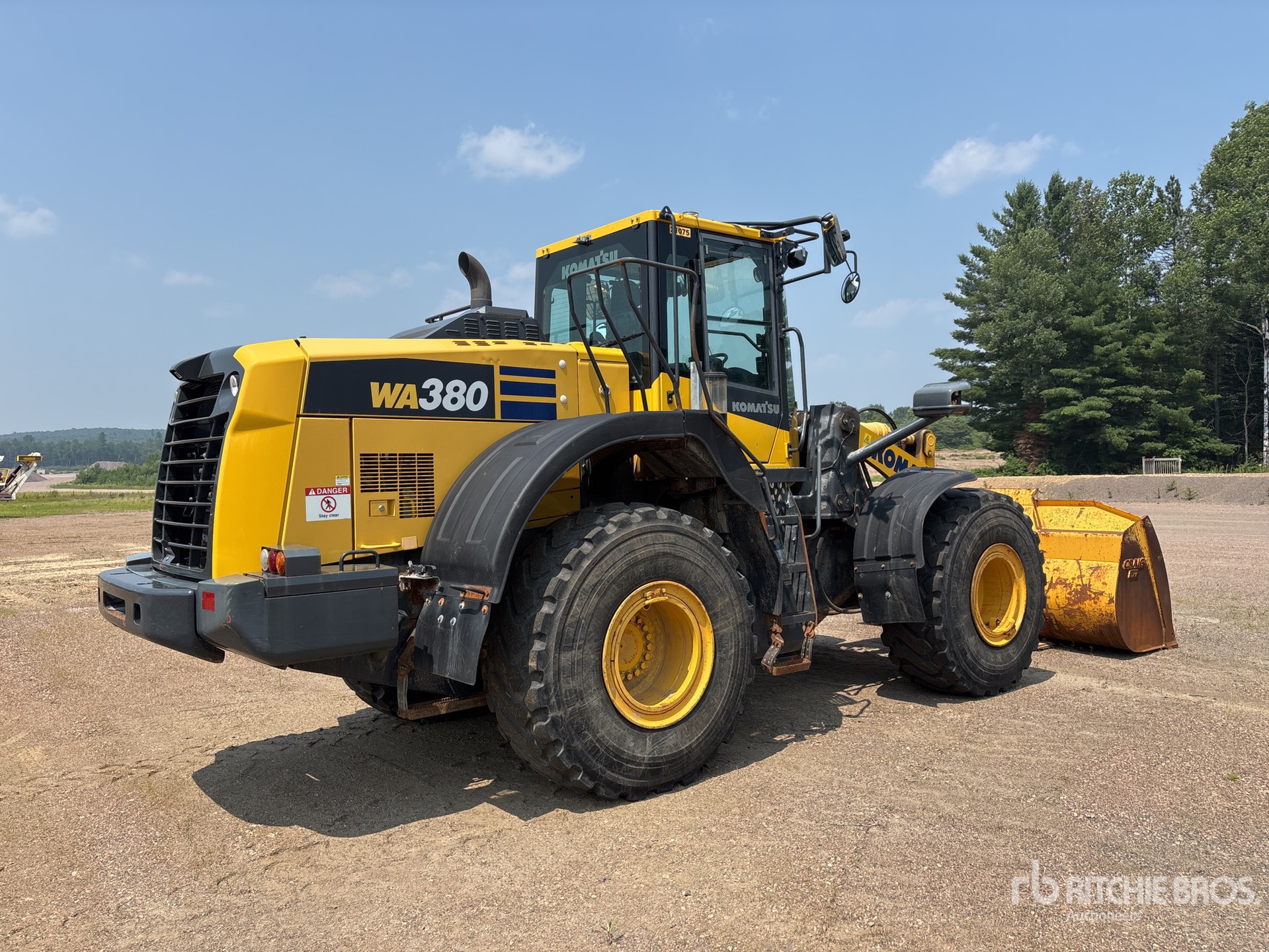 CARGADOR FRONTAL 2020 KOMATSU WA3808