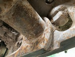 Undercarriage with Left Track Bushings