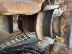 Undercarriage with Right Carrier Rollers