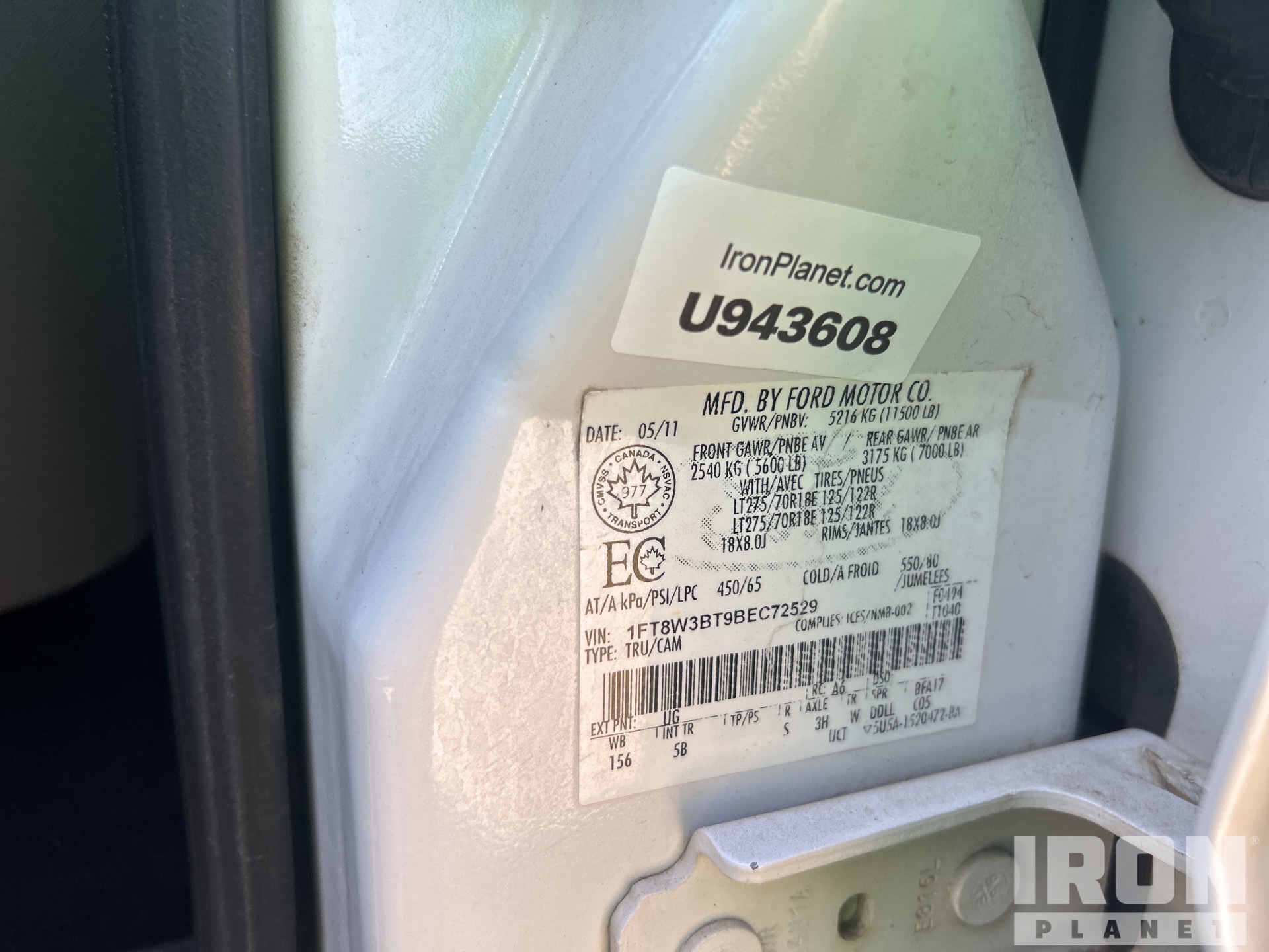 General Appearance with Seriennummer / FIN