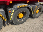 Underbody with Left Center Drive Tires