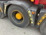 Underbody with Right Center Drive Tires