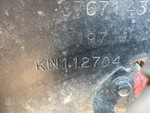 General Appearance with Second Serial Number/VIN Photo