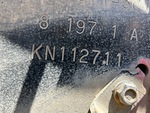 General Appearance with Second Serial Number/VIN Photo