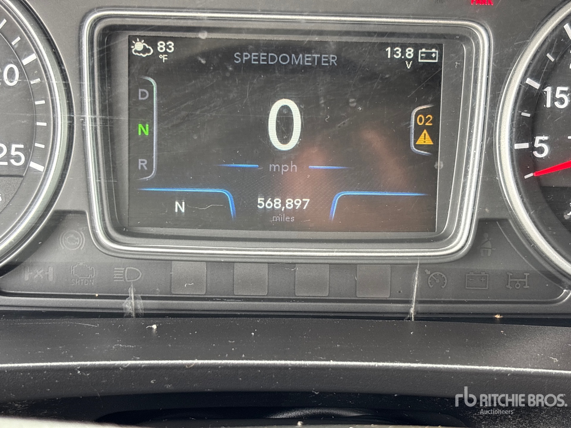General Appearance with Hour Meter / Odometer