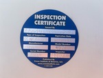 General Appearance with Safety Certification Label