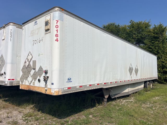 2008 Hyundai V12530152-AJS 53 ft x 102 in T/A Van Trailer