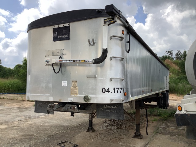 2007 Trail King AFRLSE 39 39 ft T/A Aluminum Frameless End Dump Trailer 2007 Trail King AFRLSE 39 39 ft T/A Aluminum Frameless End Dump Trailer