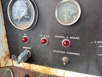 Control Station with Spie luminose del motore