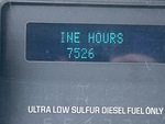 Cab with Engine Hours