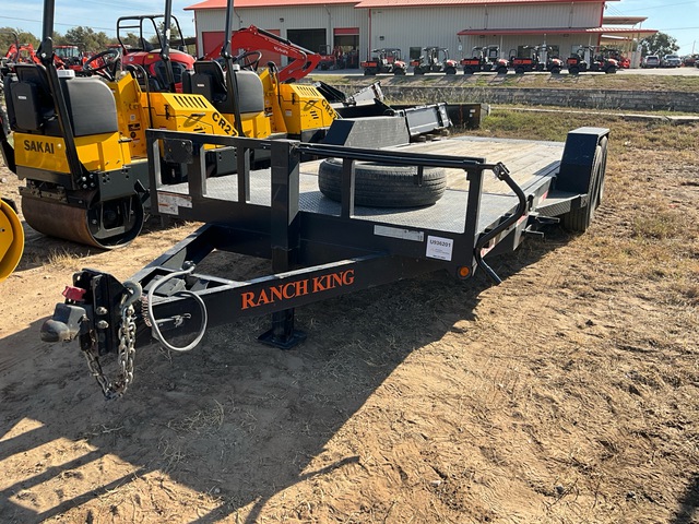 Ranch King TILT2261090ED 9980 lb 21 ft T/A Tilt Deck Trailer