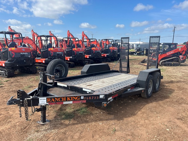 Ranch King FLT146490ER2F 14 ft T/A Equipment Trailer